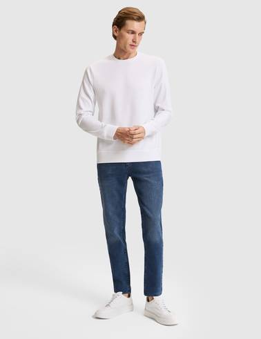 Ekru Regular Fit Sweatshirt