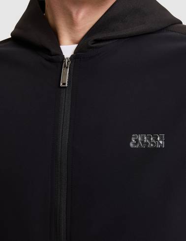 Siyah Regular Fit Eşofman Üstü