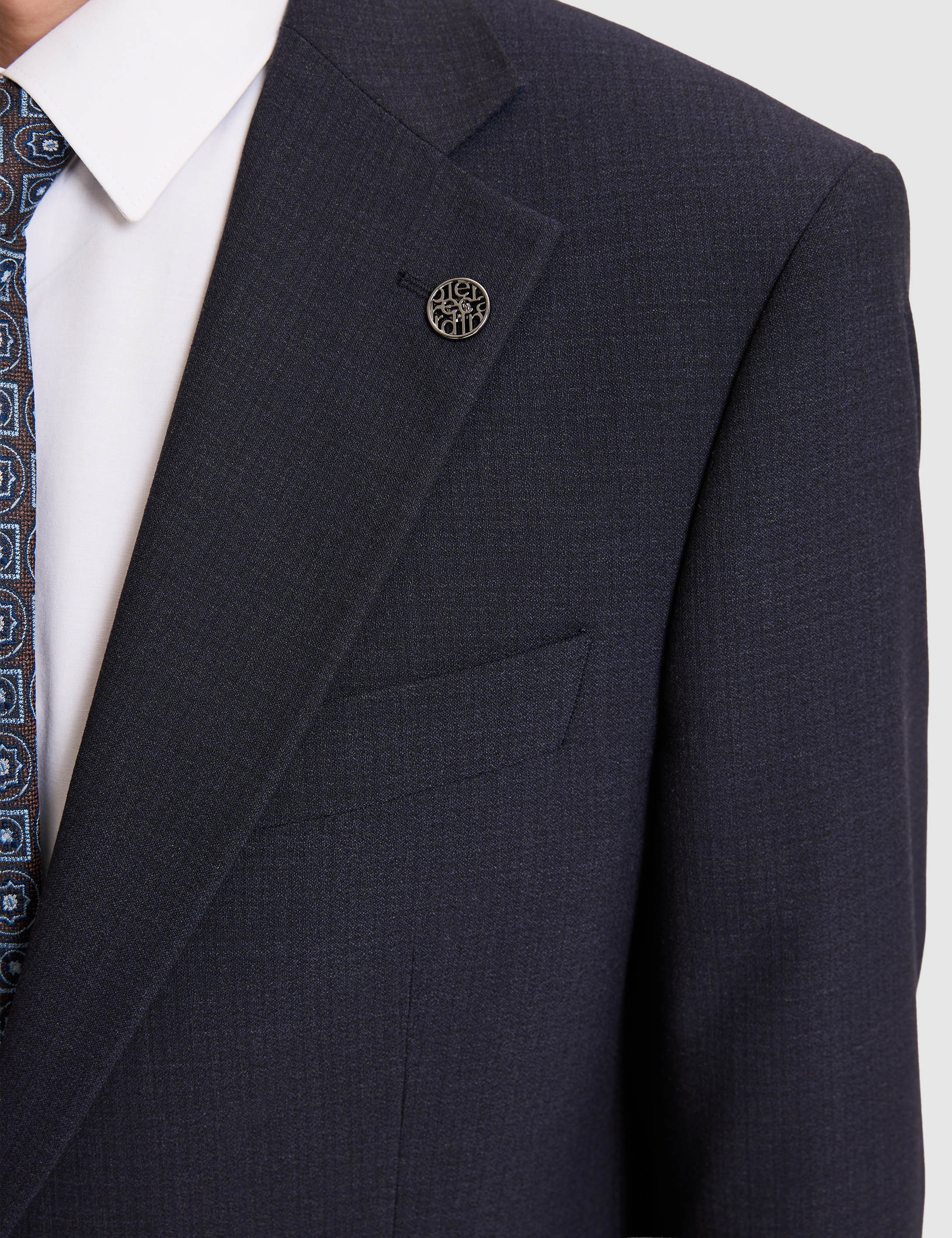 Lacivert Slim Fit Takım Elbise