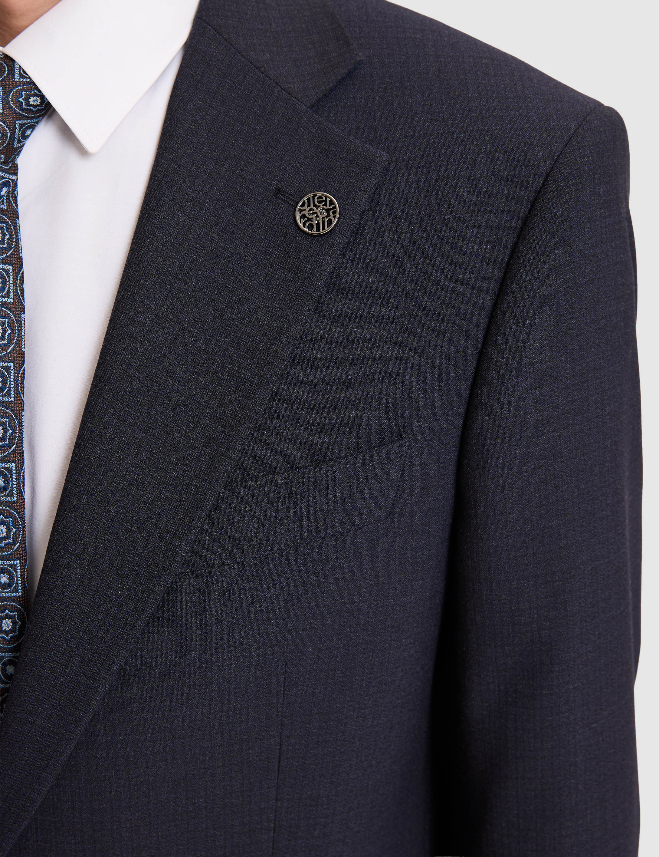 Lacivert Slim Fit Takım Elbise