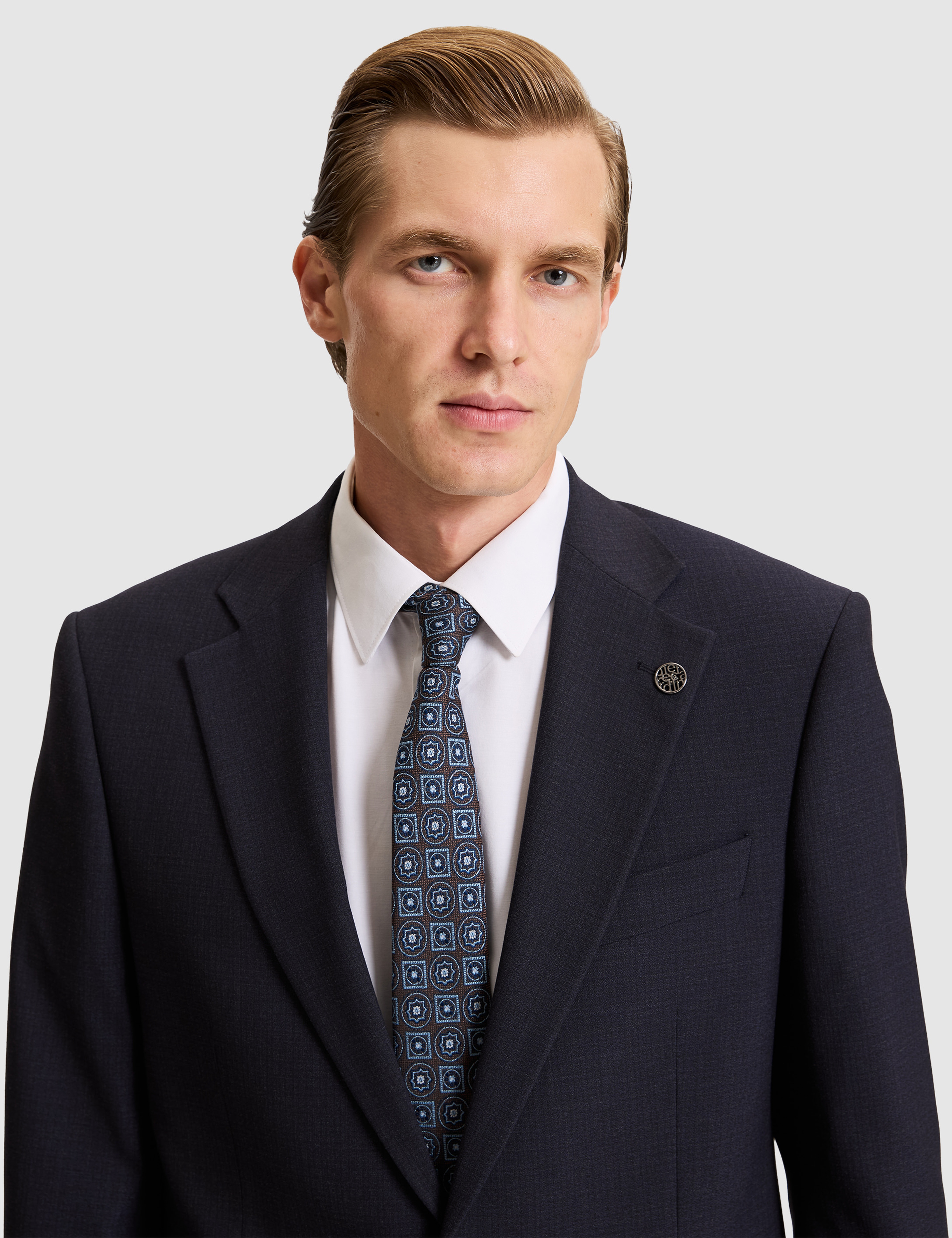 Lacivert Slim Fit Takım Elbise