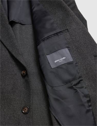 Antrasit Slim Fit Ceket