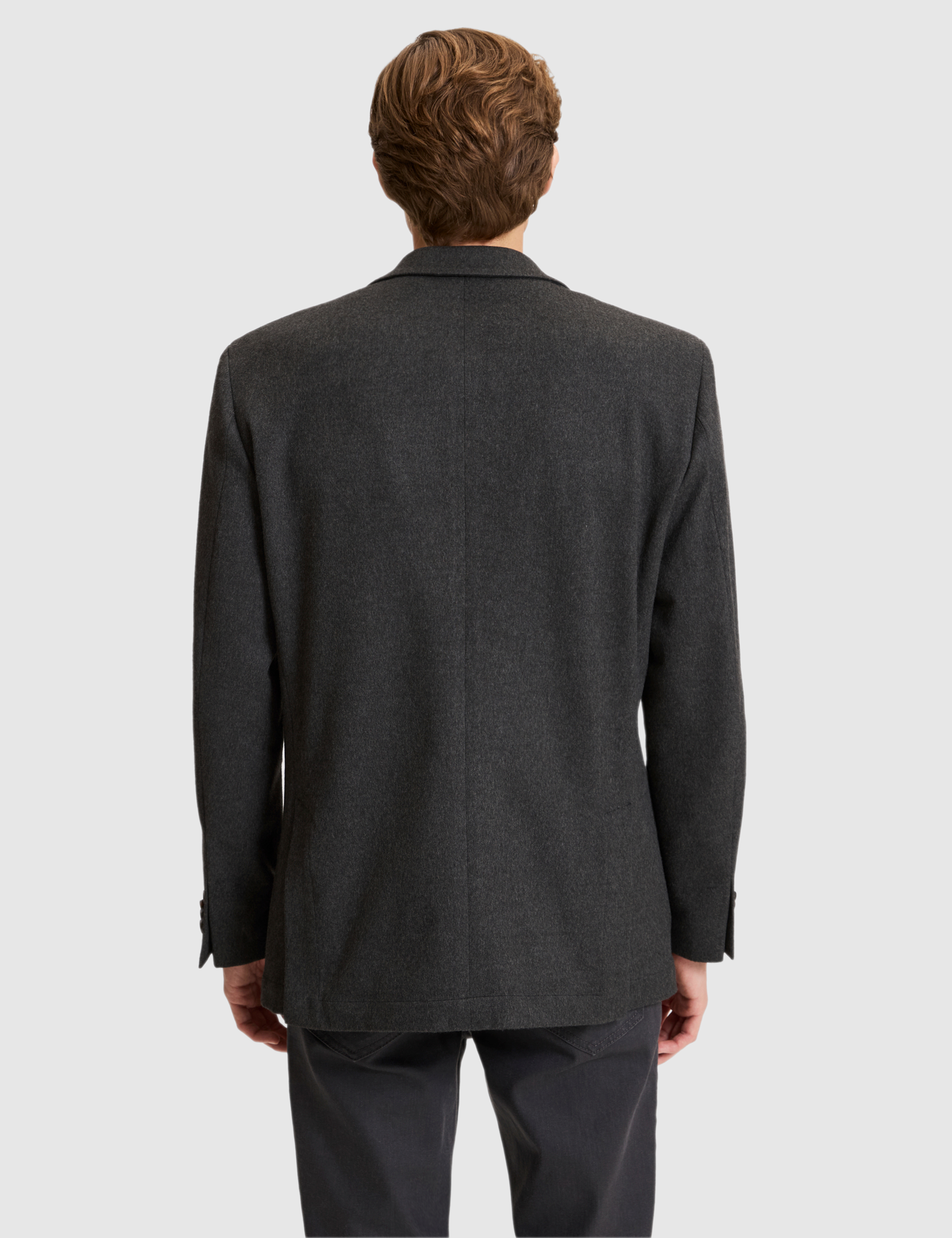 Antrasit Slim Fit Ceket - Image 5