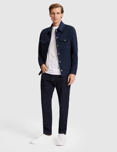 Lacivert Regular Fit Ceket