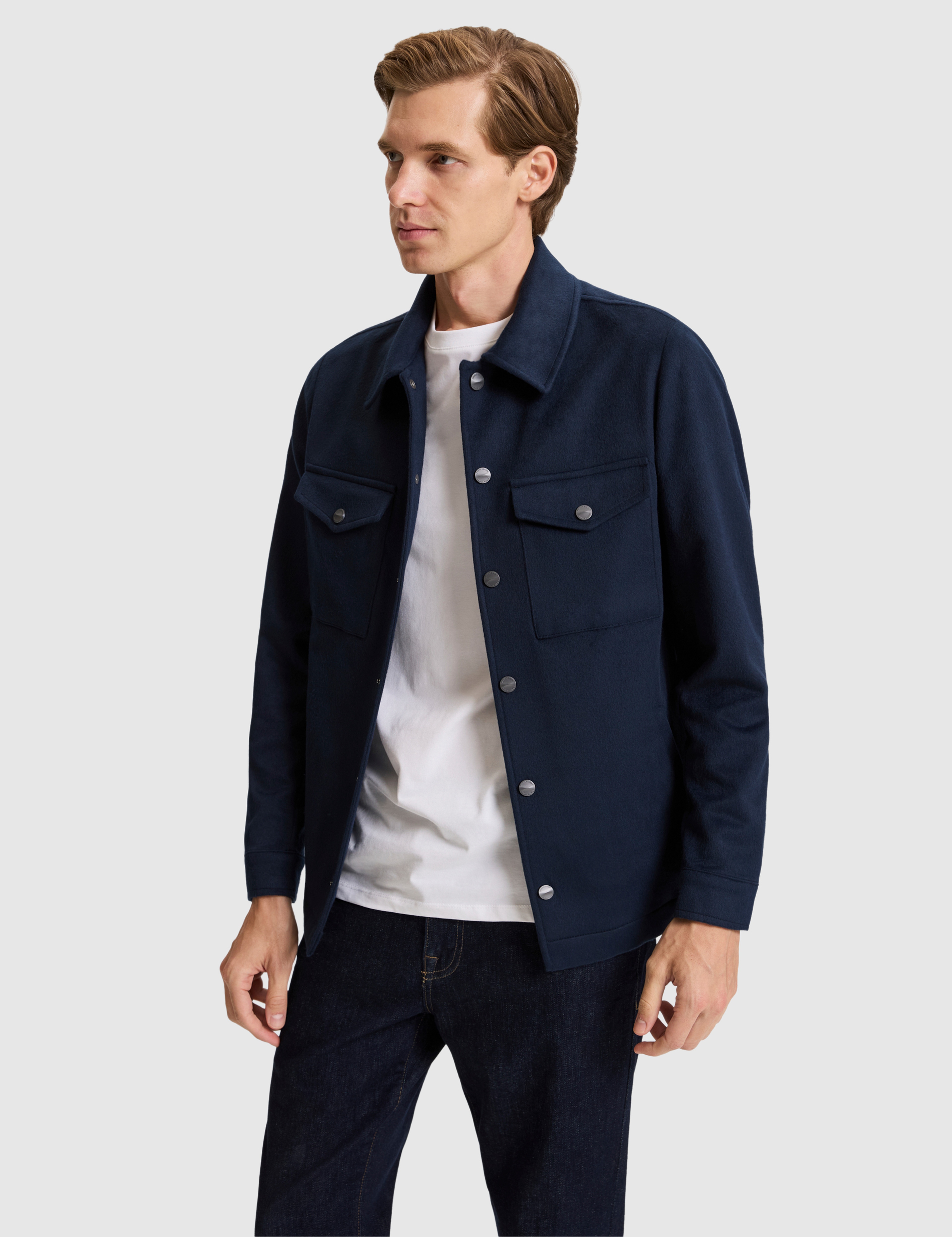 Lacivert Regular Fit Ceket - Image 3
