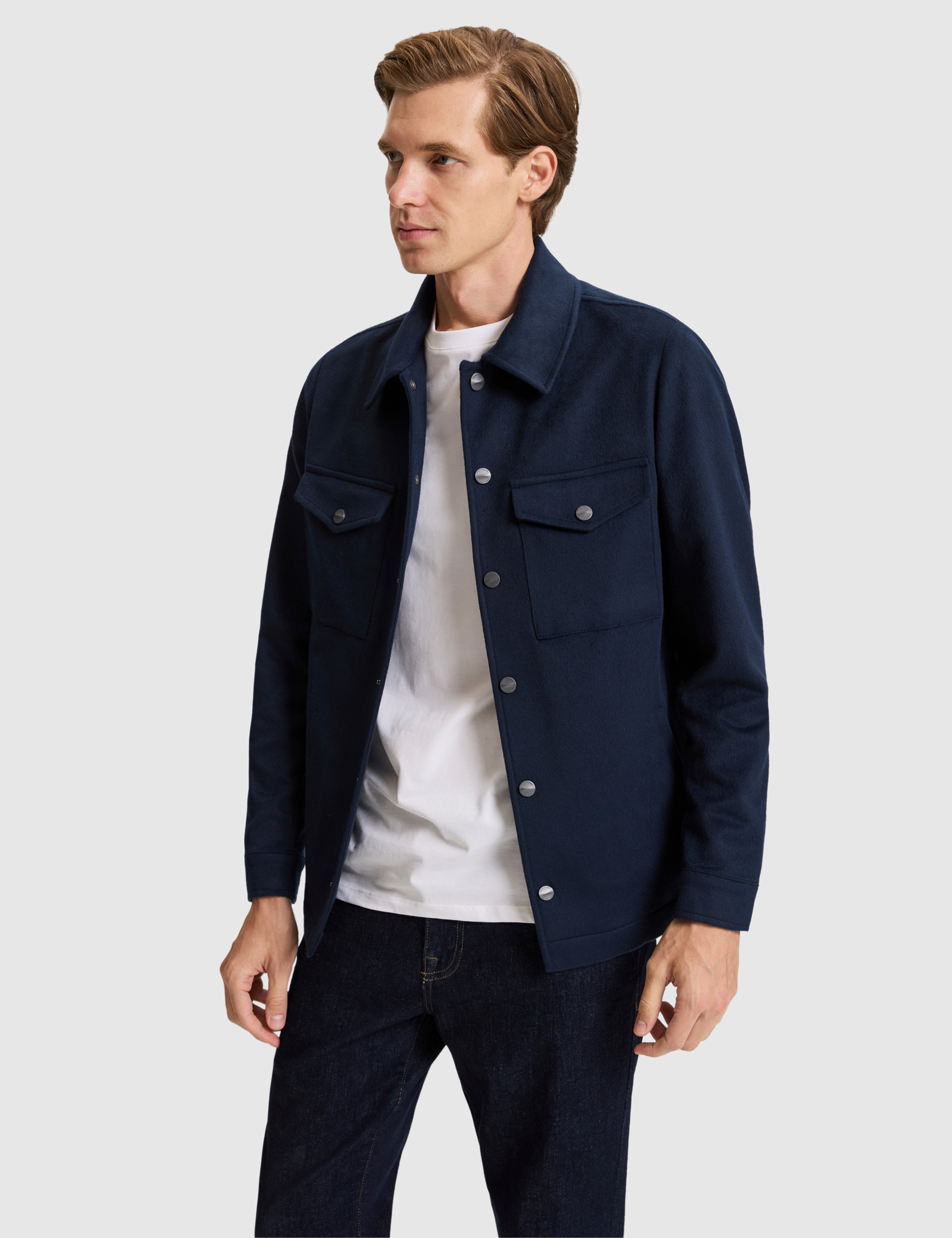 Lacivert Regular Fit Ceket