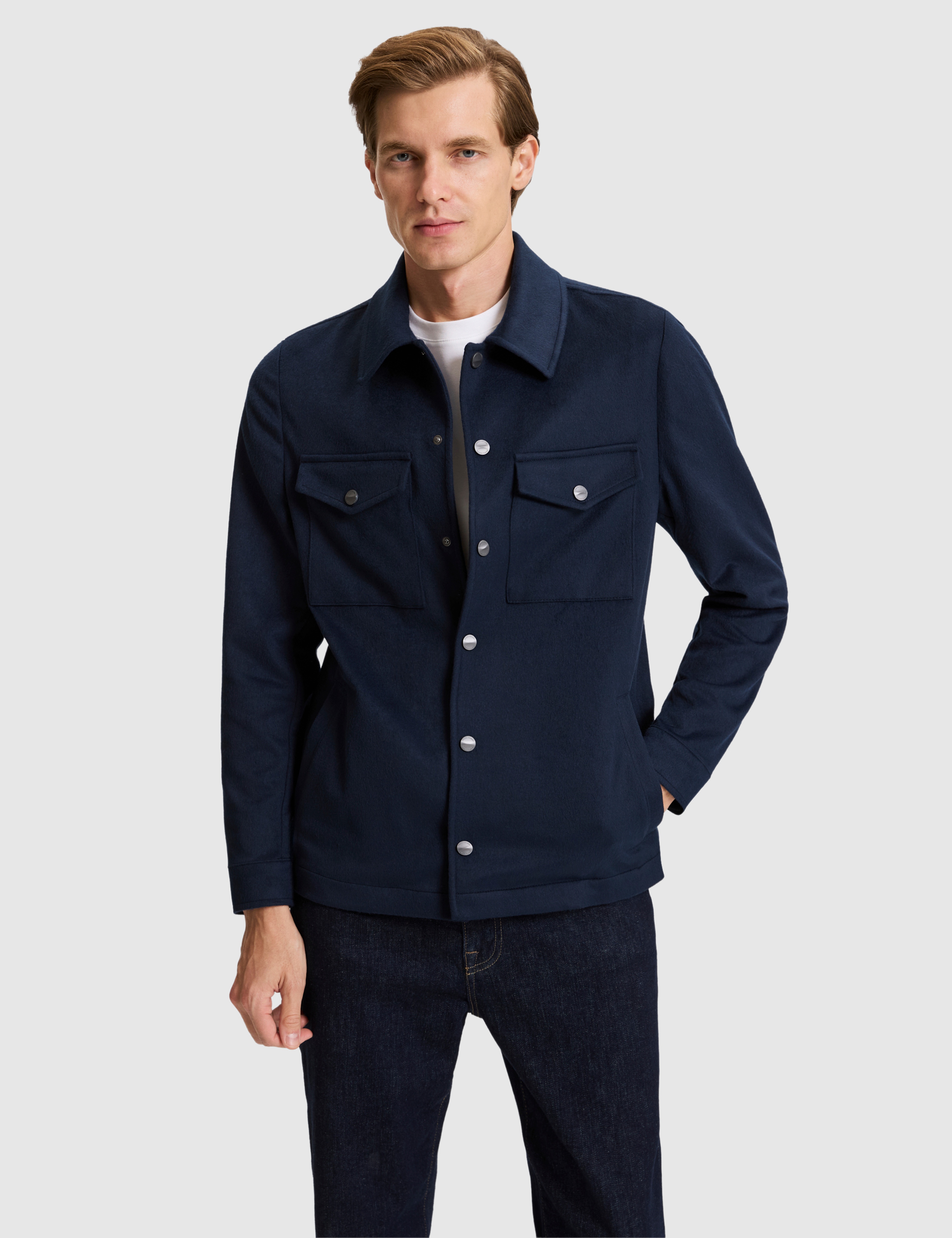 Lacivert Regular Fit Ceket - Image 1