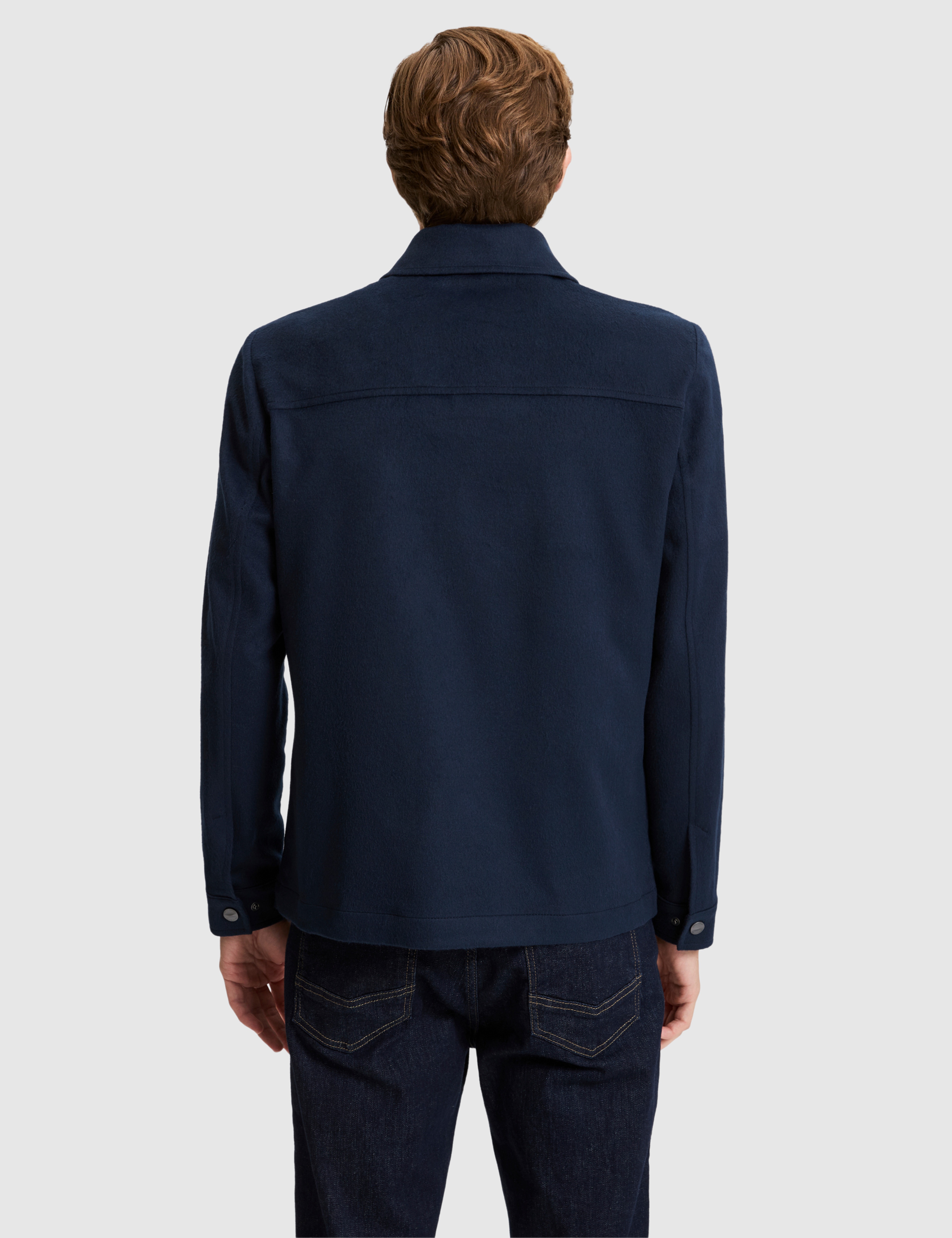Lacivert Regular Fit Ceket