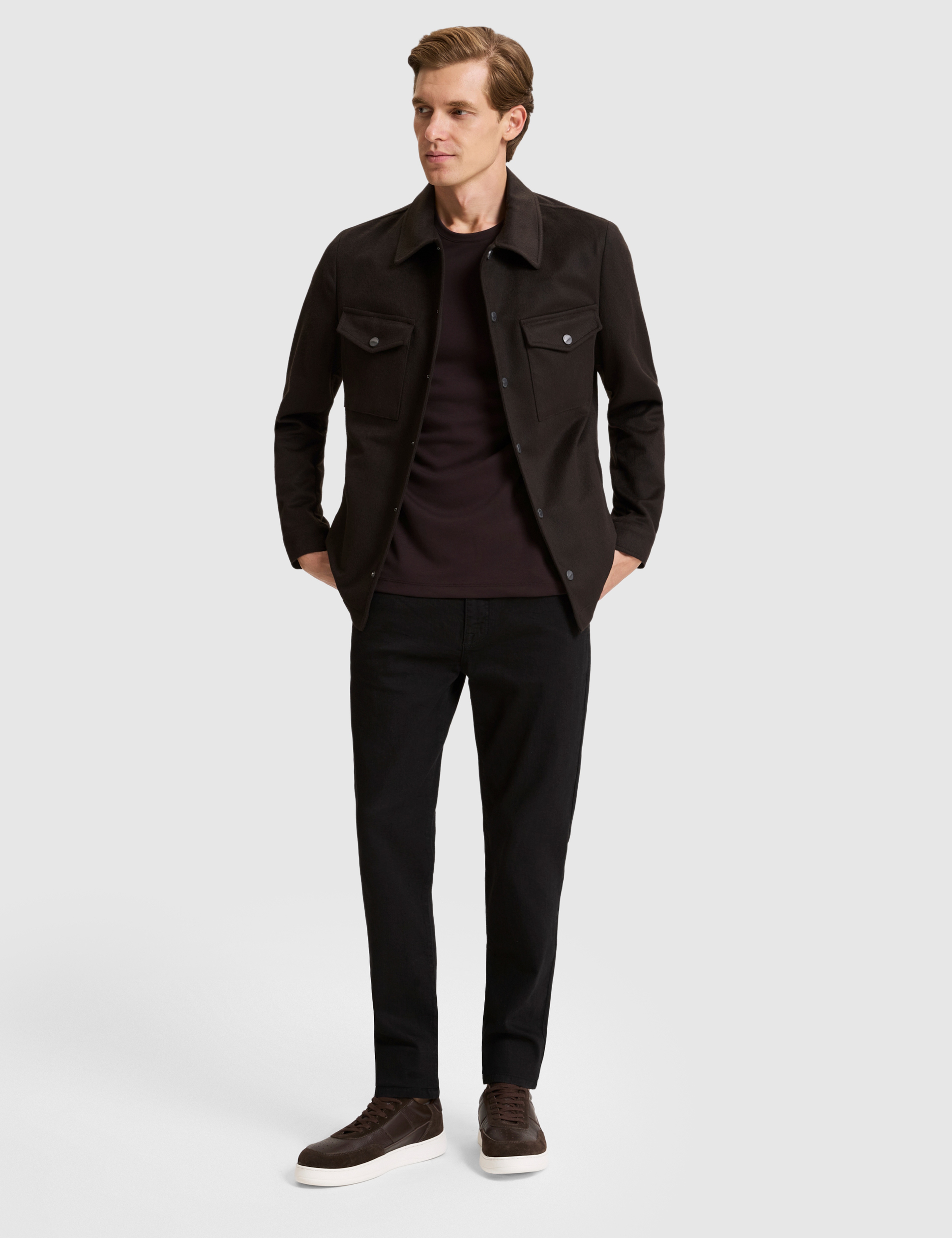 Kahverengi Regular Fit Ceket