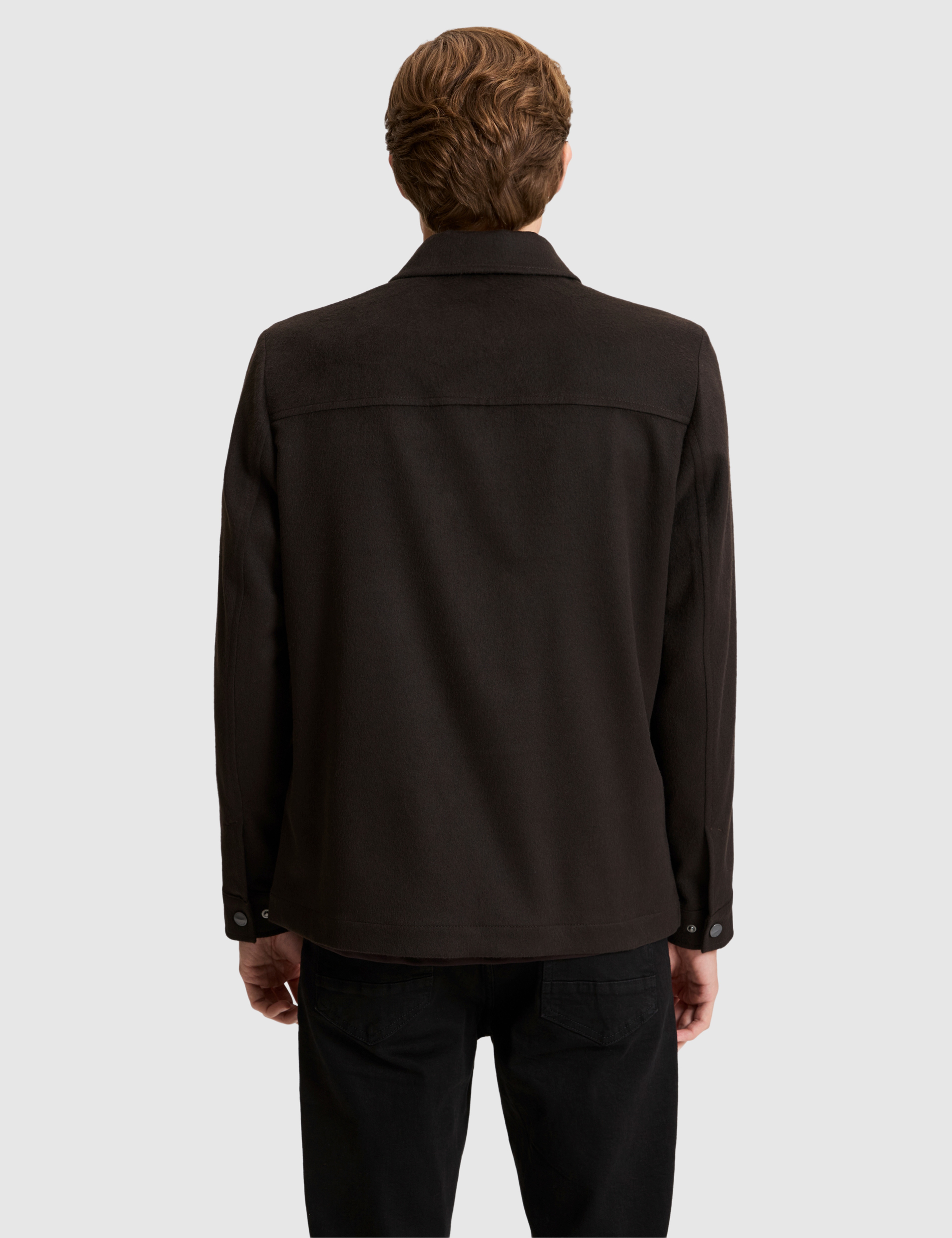 Kahverengi Regular Fit Ceket - Image 5