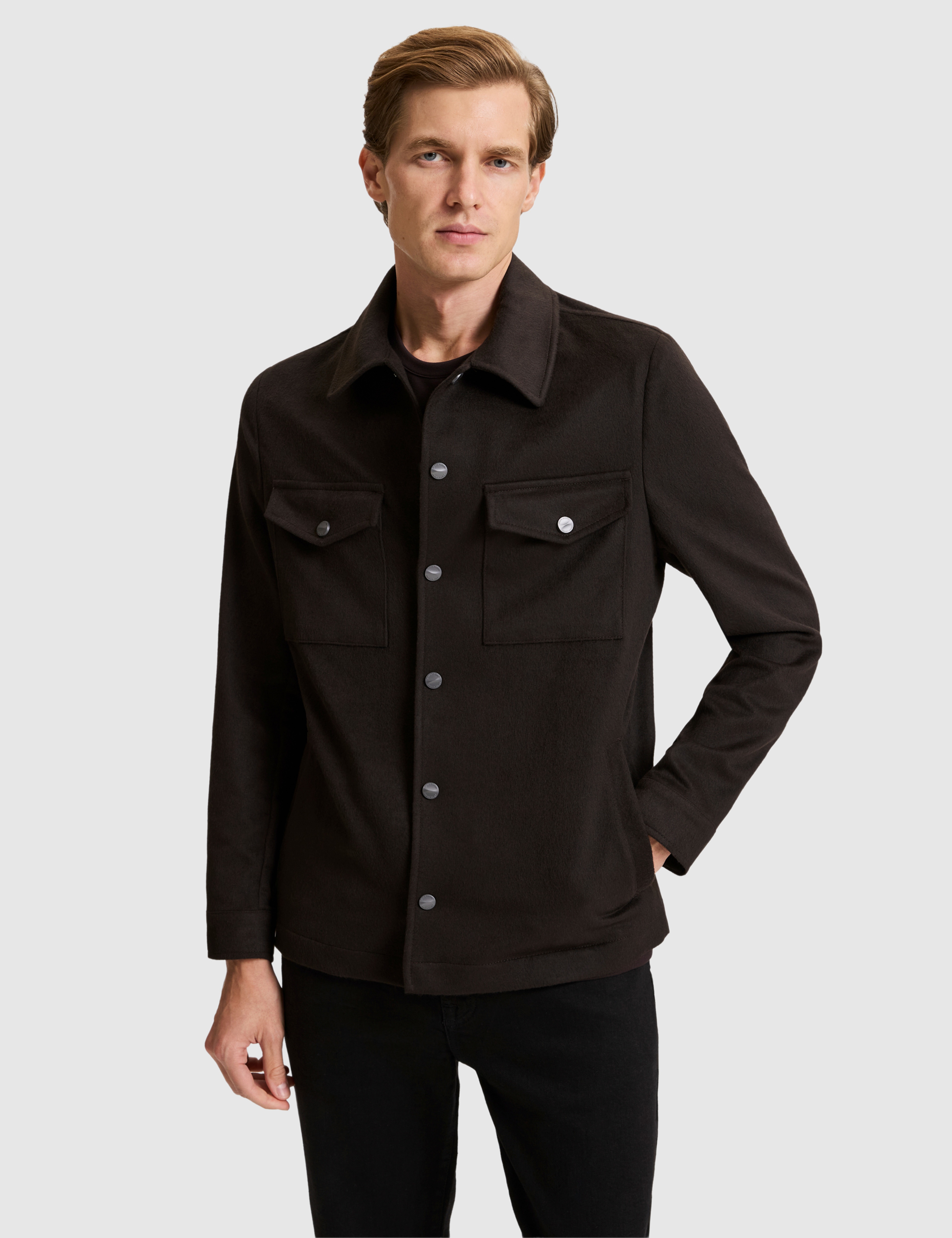Kahverengi Regular Fit Ceket