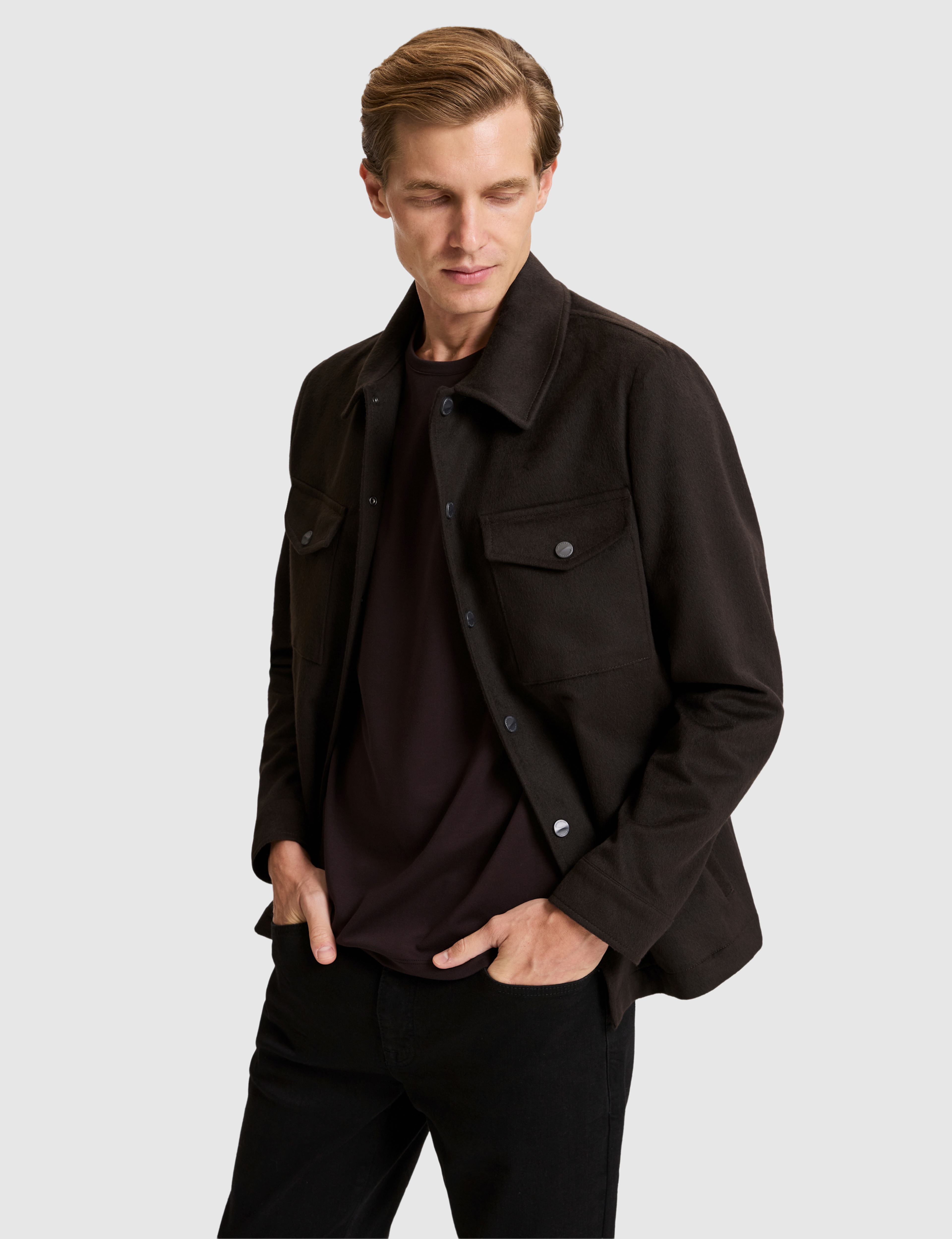 Kahverengi Regular Fit Ceket