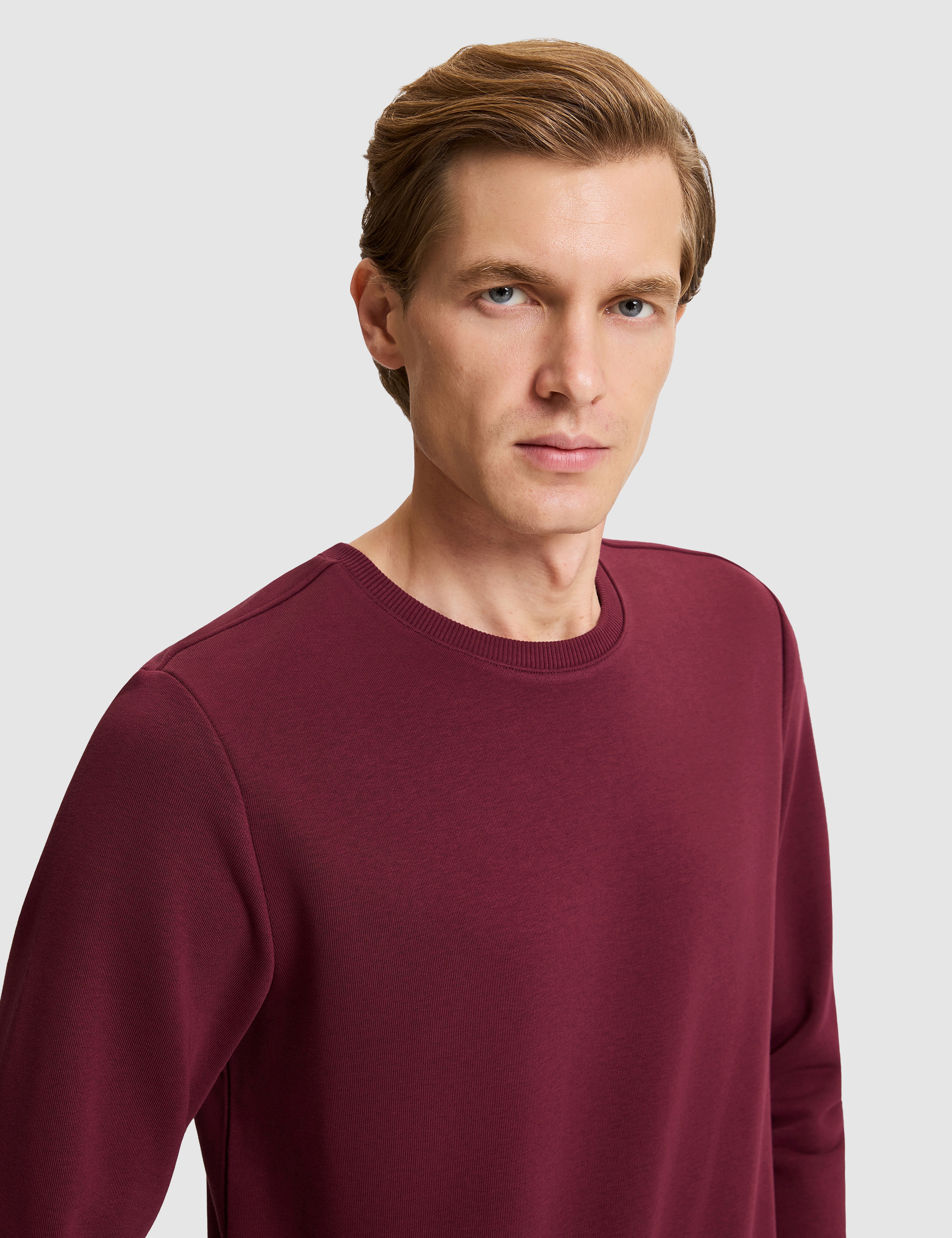 Bordo Regular Fit Basic Sweatshirt - Image 2