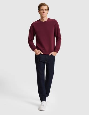 Bordo Regular Fit Basic Sweatshirt