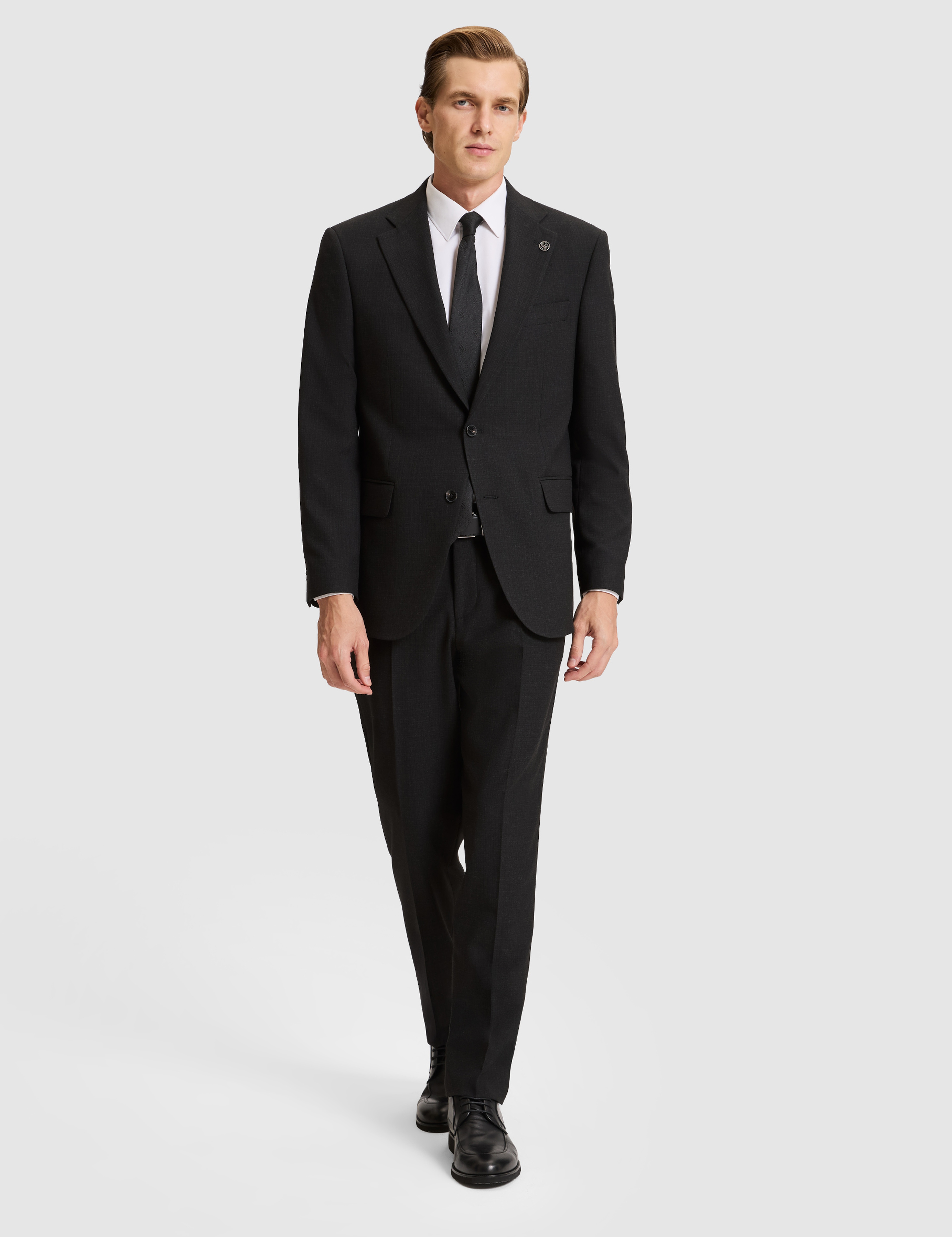 Antrasit Slim Fit Takım Elbise - Image 1