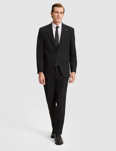 Antrasit Slim Fit Takım Elbise