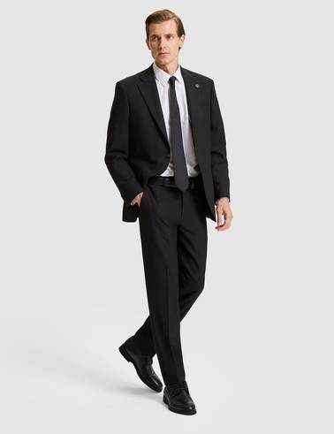Antrasit Slim Fit Takım Elbise