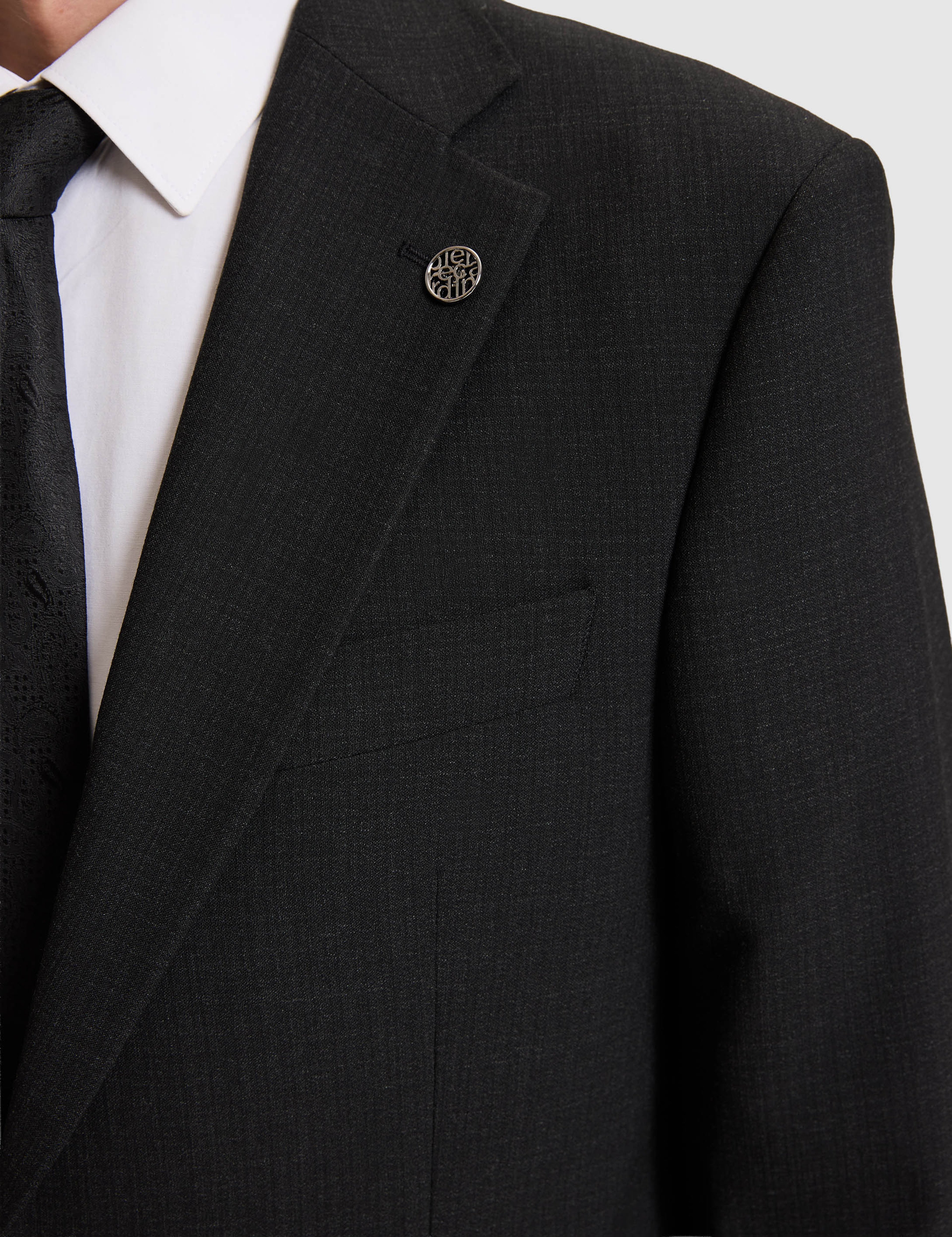 Antrasit Slim Fit Takım Elbise