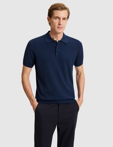 Lacivert Slim Fit Kazak