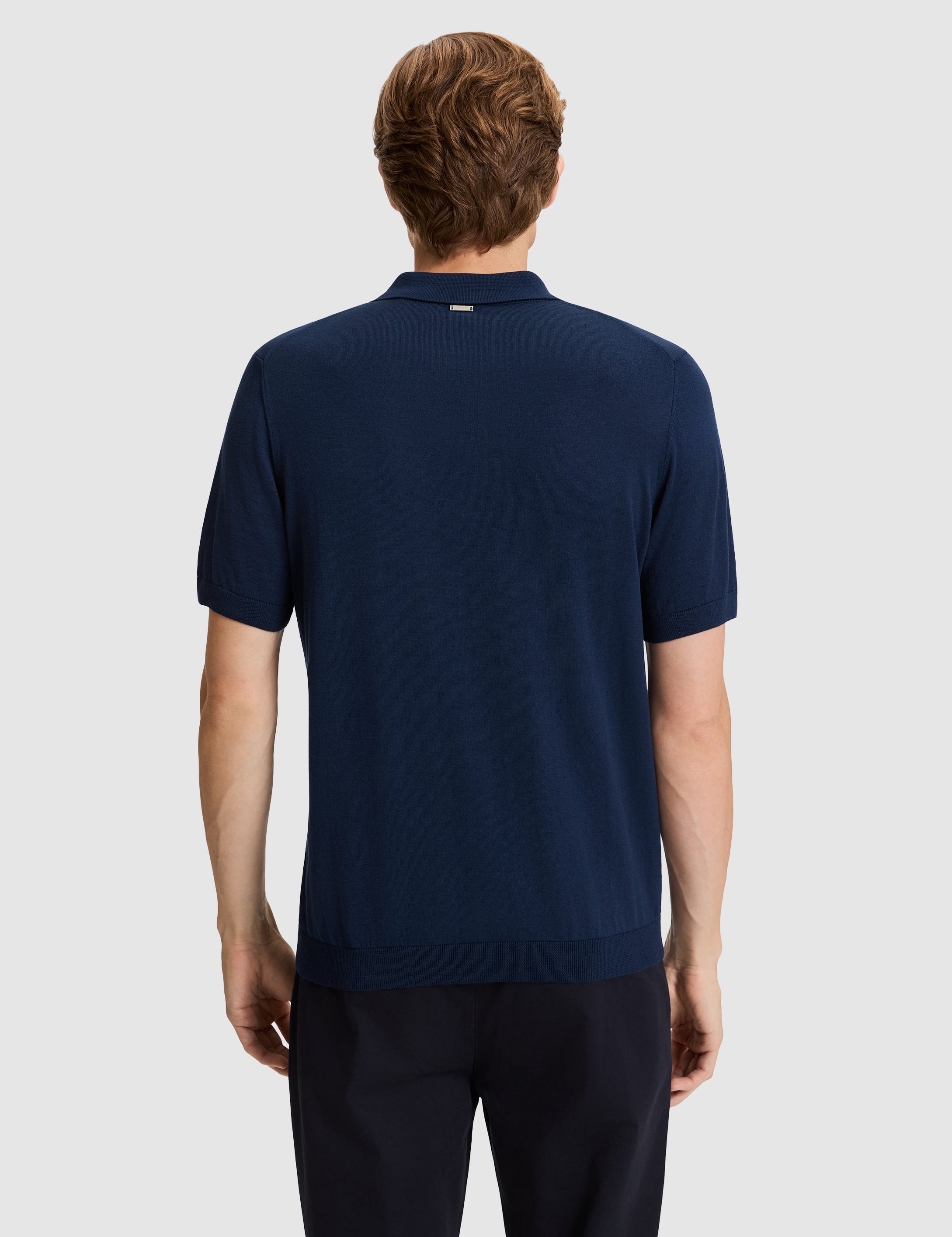 Lacivert Slim Fit Kazak