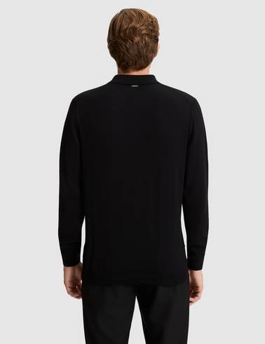 Siyah Regular Fit Kazak