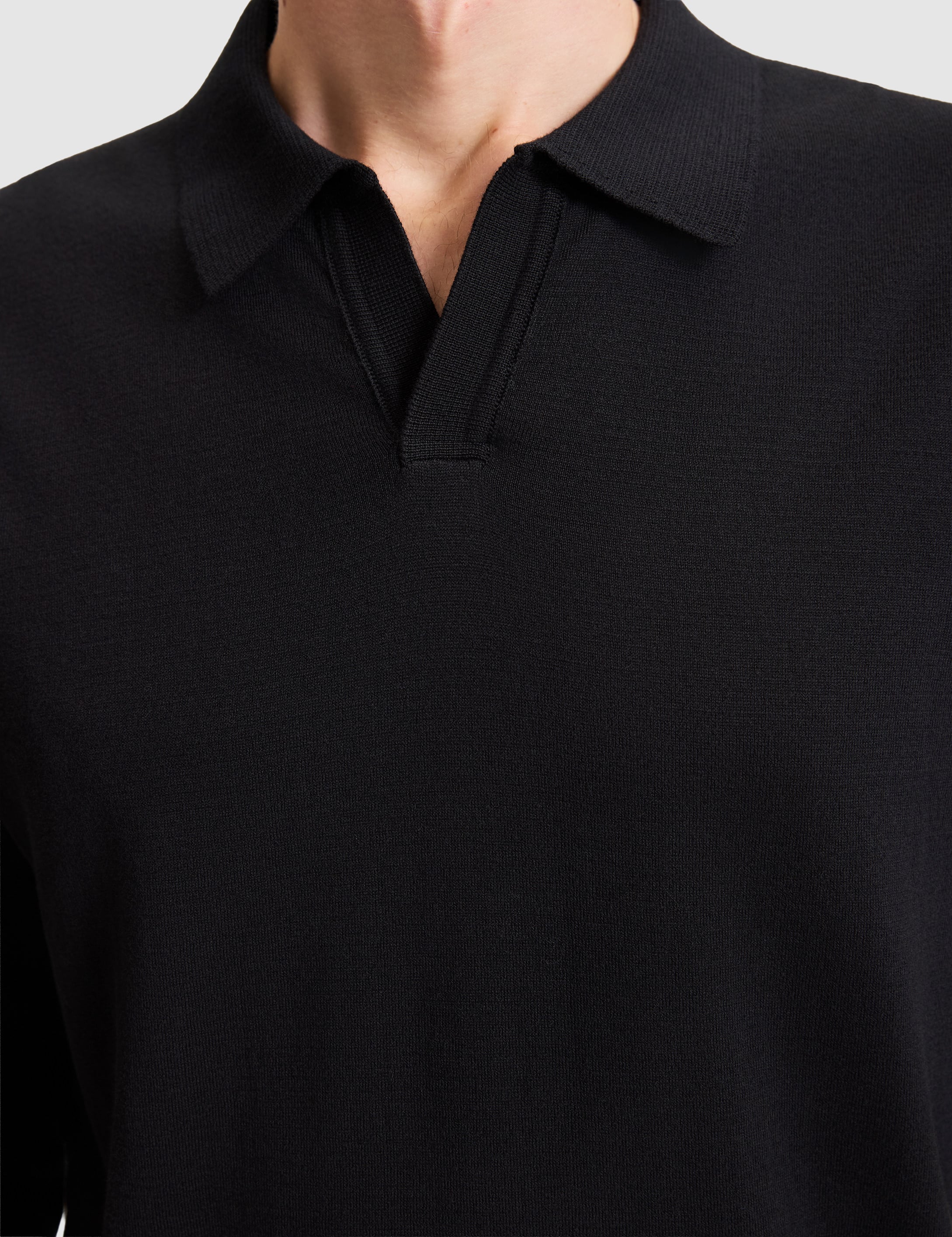 Siyah Regular Fit Kazak