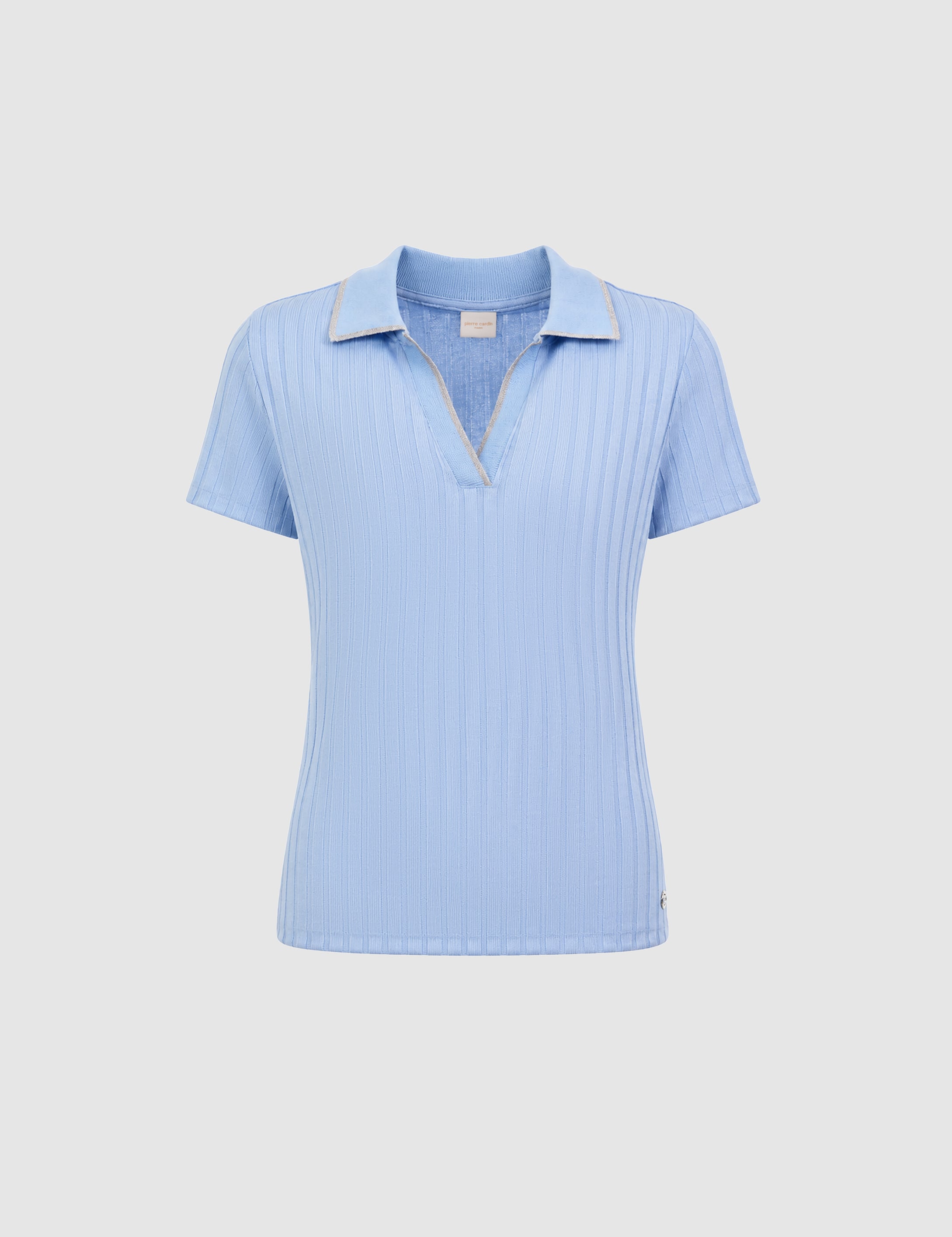Mavi Slim Fit Polo Yaka Basic Tişört
