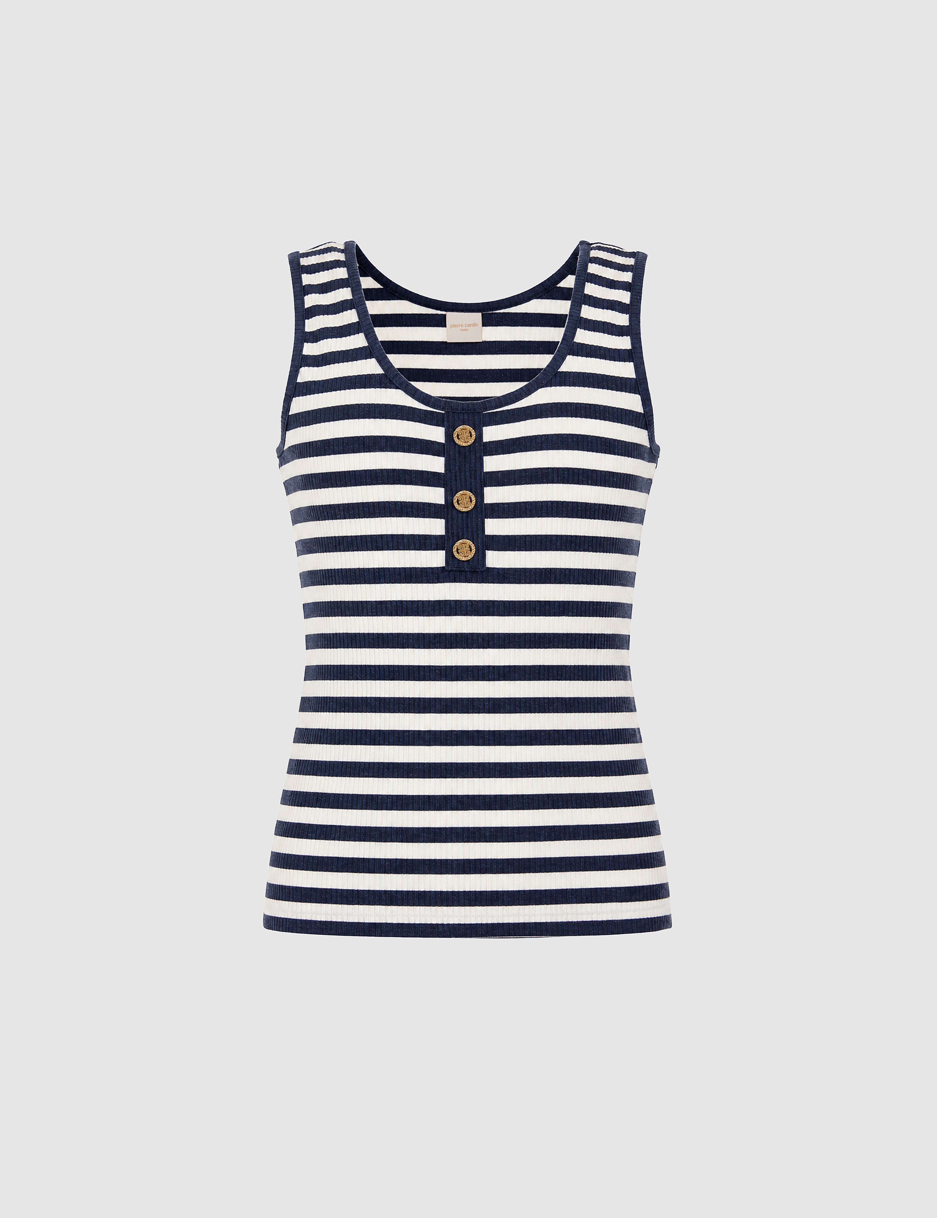 Lacivert Slim Fit Örme Bluz - Image 7