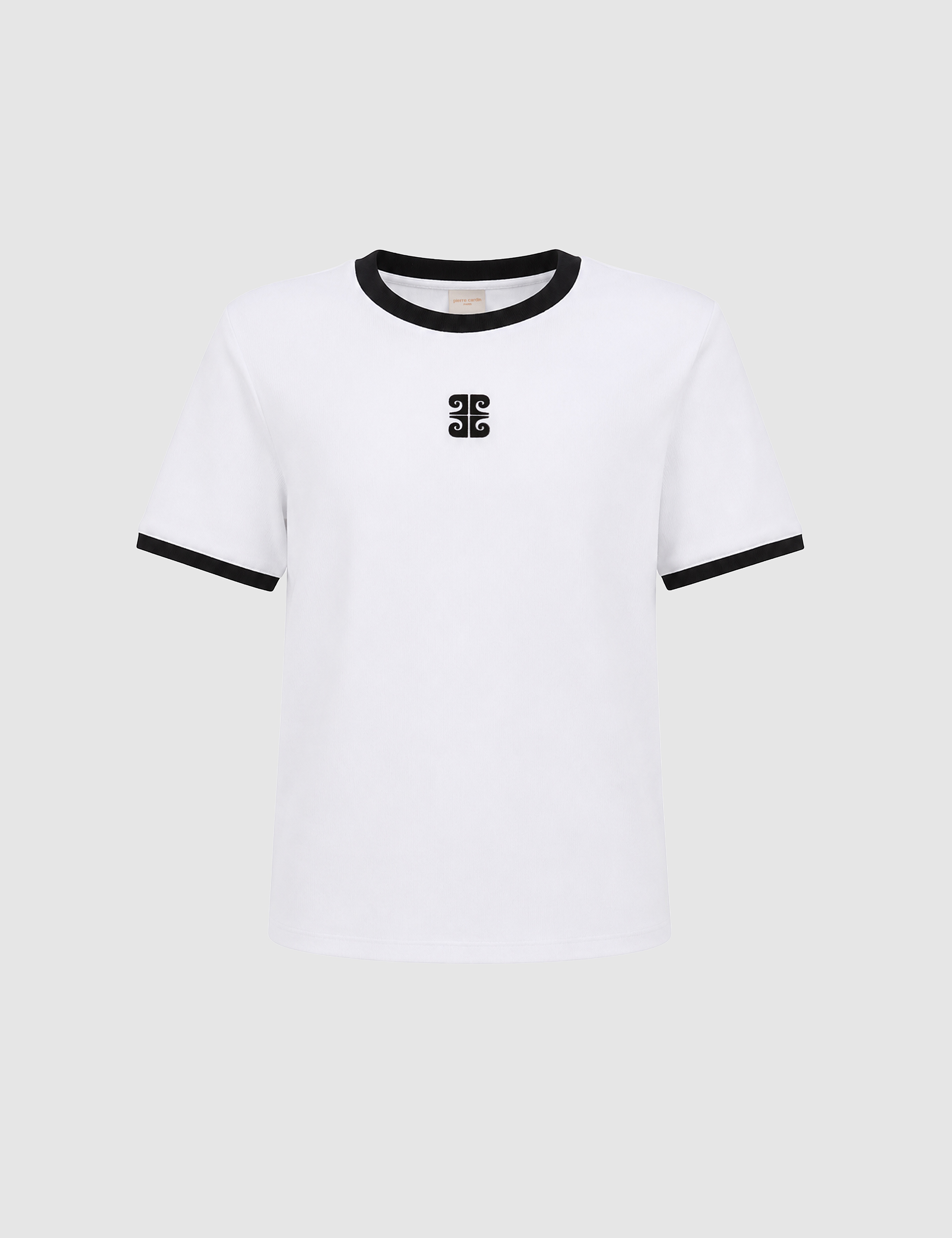 Beyaz Regular Fit Tişört - Image 7