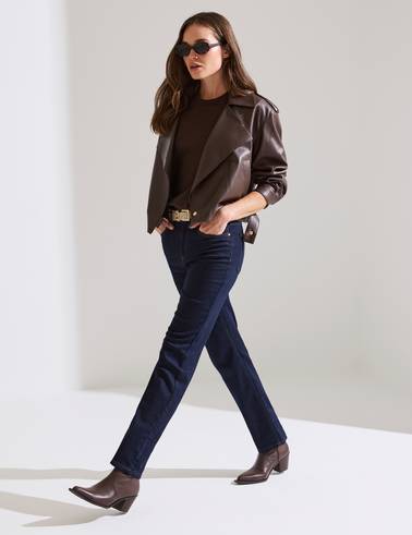 Kahverengi Crop Top Mont