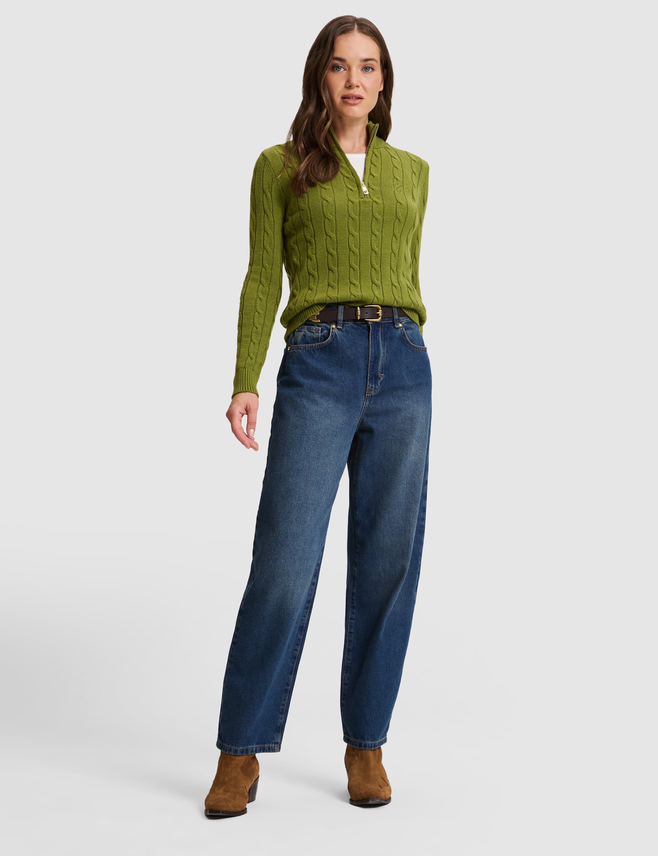 İndigo BARREL FIT Jean Pantolon