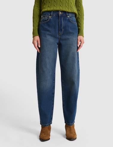 İndigo BARREL FIT Jean Pantolon
