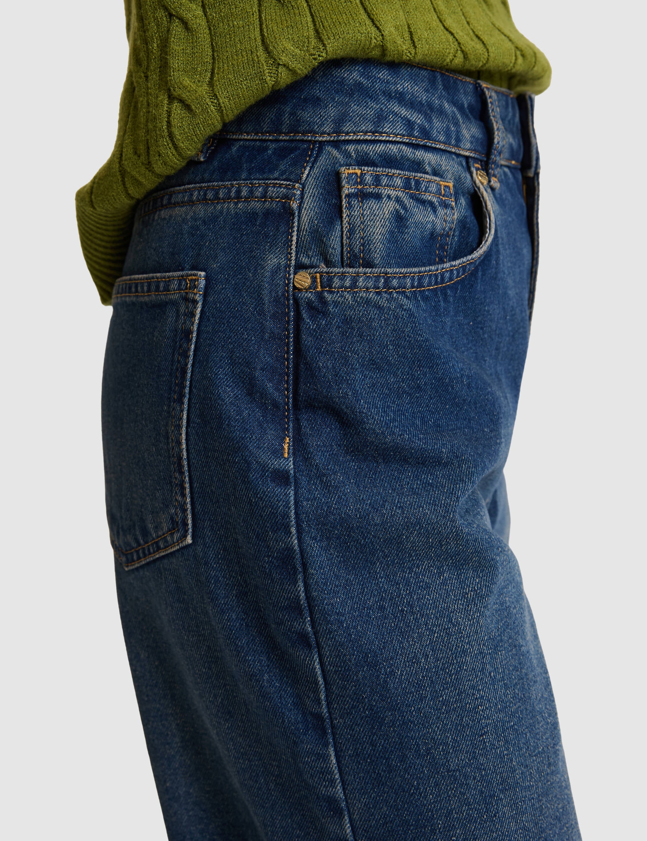 İndigo BARREL FIT Jean Pantolon