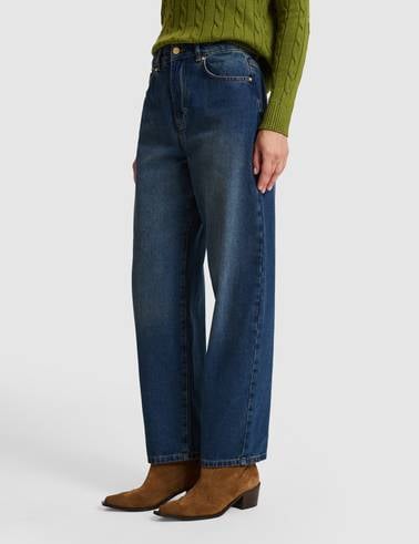 İndigo BARREL FIT Jean Pantolon
