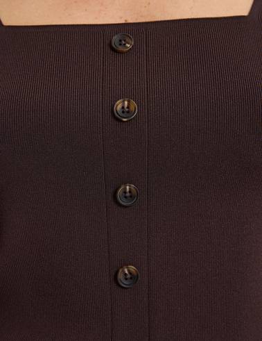 Kahverengi Slim Fit Kazak