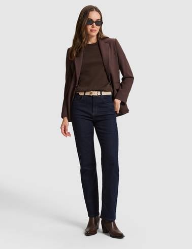Saks Straight Fit Jean Pantolon