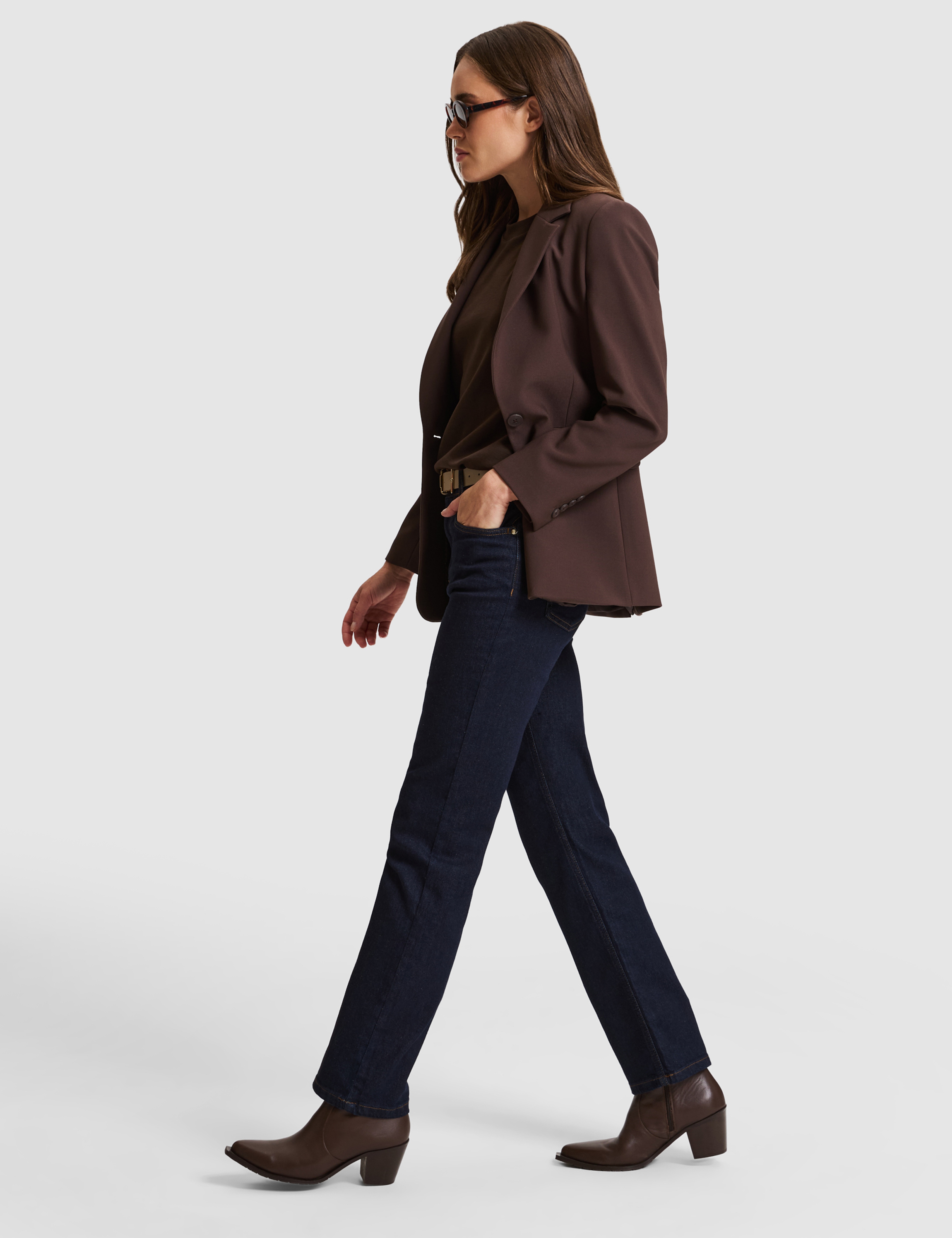 Saks Straight Fit Jean Pantolon