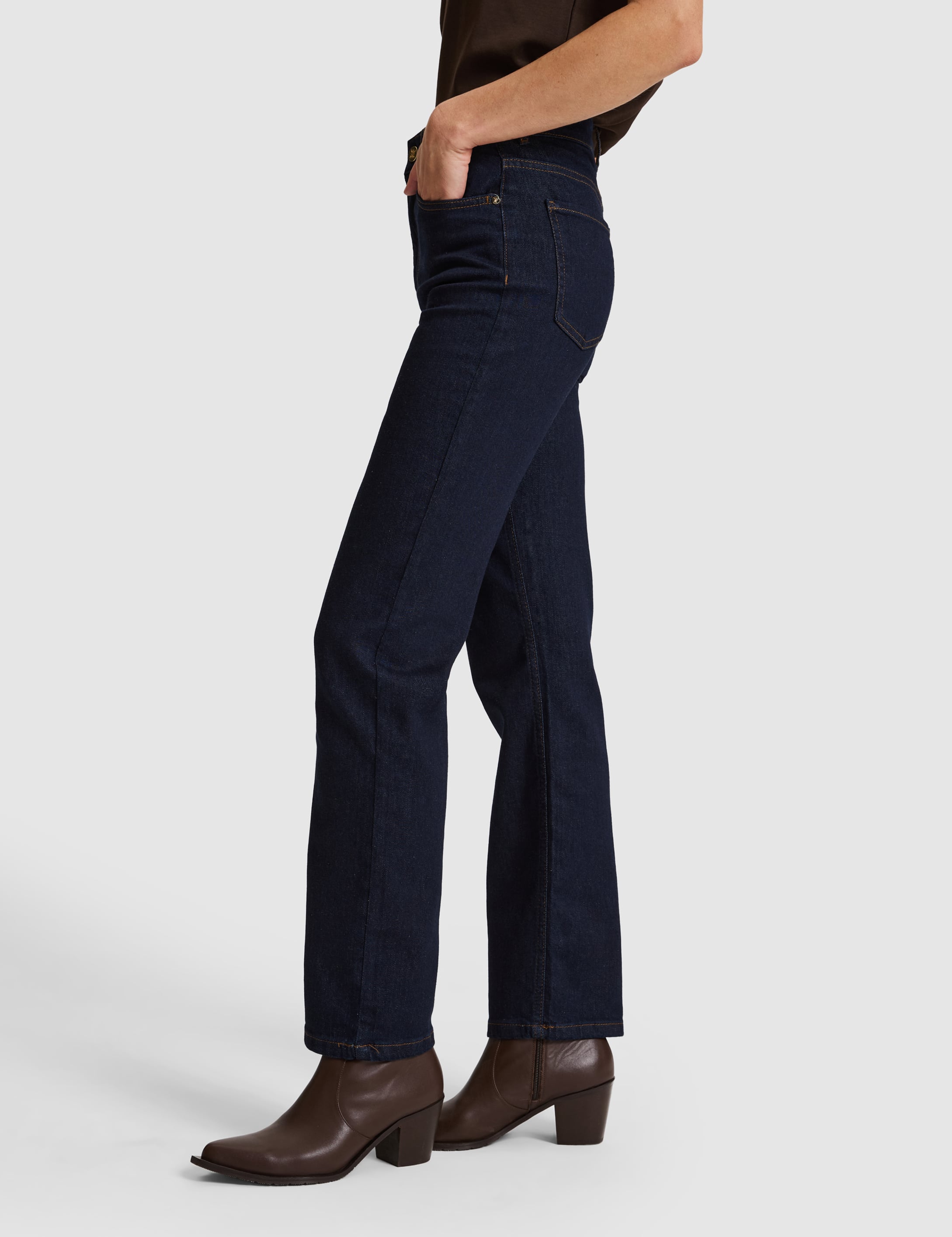 Saks Straight Fit Jean Pantolon
