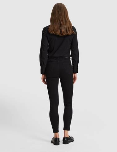 Siyah Skinny Fit Jean Pantolon