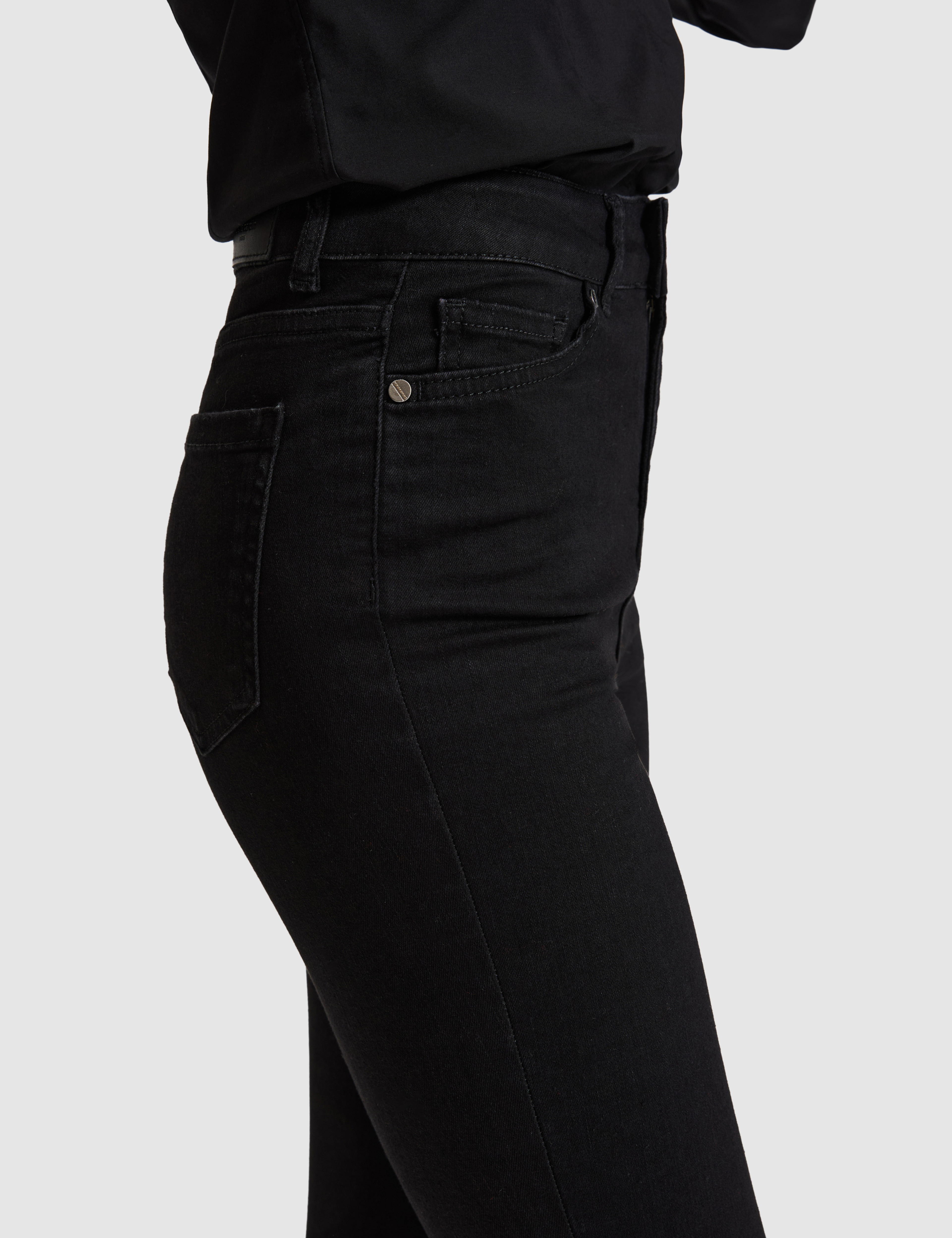 Siyah Skinny Fit Jean Pantolon