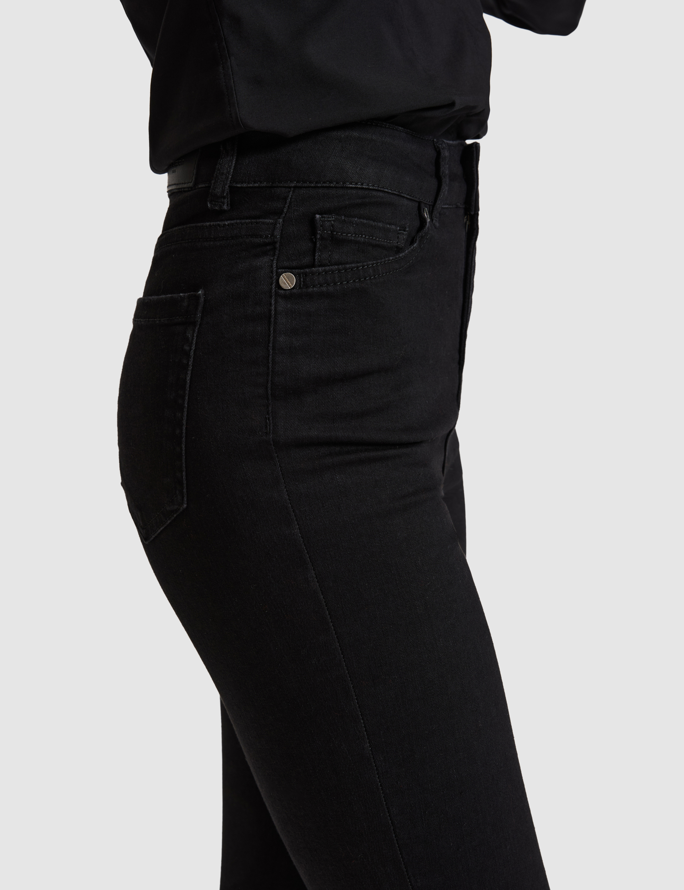 Siyah Skinny Fit Jean Pantolon