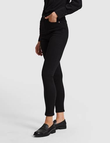 Siyah Skinny Fit Jean Pantolon