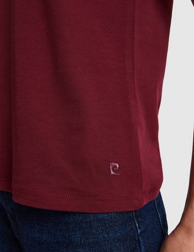 Bordo Regular Fit Basic Tişört