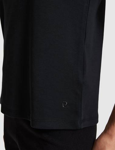 Siyah Regular Fit Basic Tişört