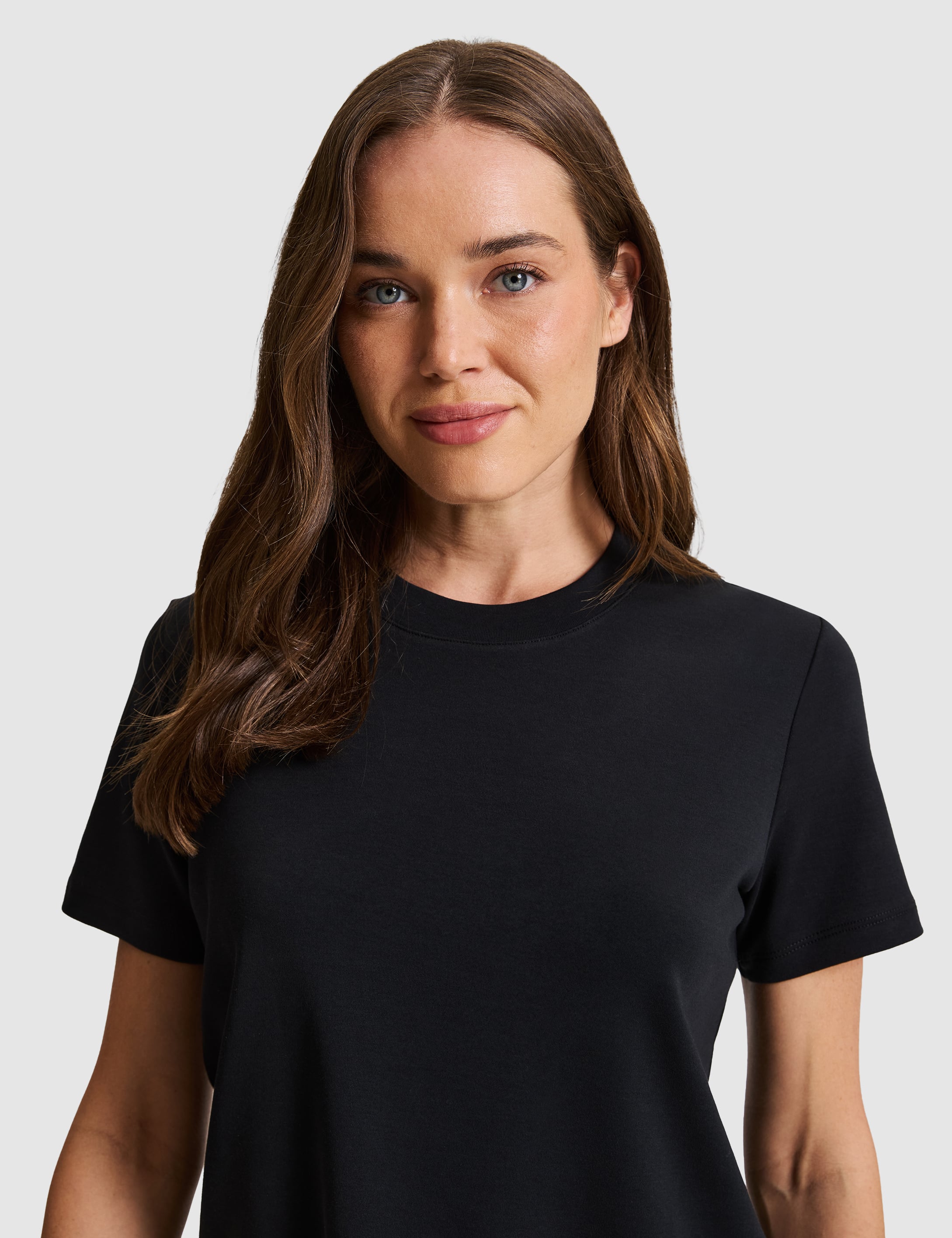 Siyah Regular Fit Basic Tişört