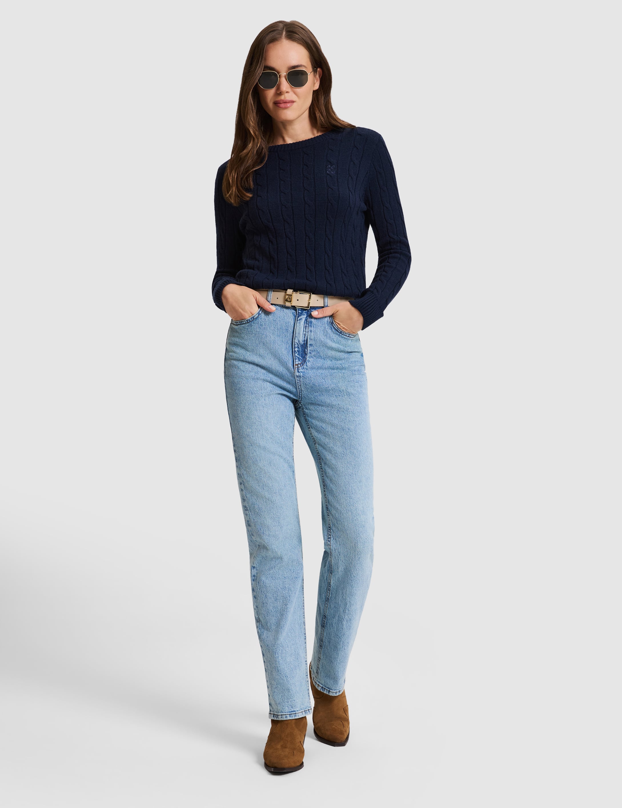 Lacivert Regular Fit Kazak - Image 5