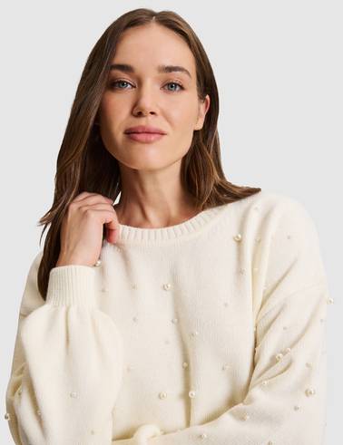 Ekru Regular Fit Kazak