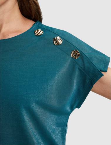 Koyu Yeşil Comfort Fit Tişört