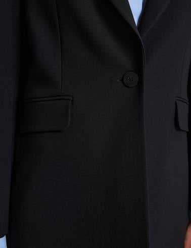 Siyah Slim Fit Ceket