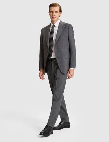 Füme Slim Tailored Fit %100 Yün Takım Elbise